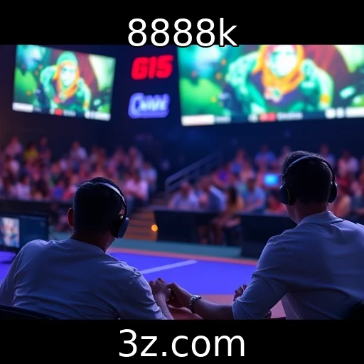 Interação entre jogos e streaming ao vivo - 8888k
